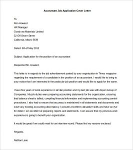 cover letter template word accountant job application cover letter template word doc