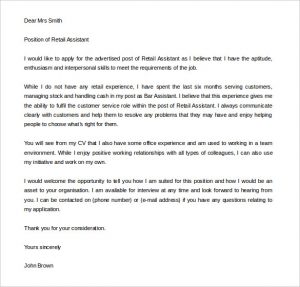 cover letter templates word sales assistant cover letter template word format download