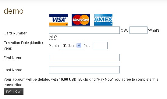 credit card authorization form template word