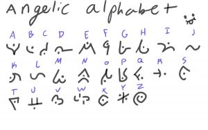 cursive font download angelic alphabet by linkavar dnmla