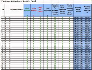daily attendance sheet attendance sheets perfect example of employee attendance sheet template in excel with total present and absent