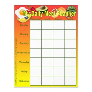 daily meal plan template my daily meal planner page inserts custom flyer rbcabbfcedd vgvyf byvr