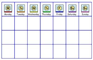 daily meal plan template weekly planner