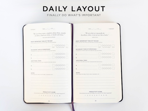 daily planner pdf