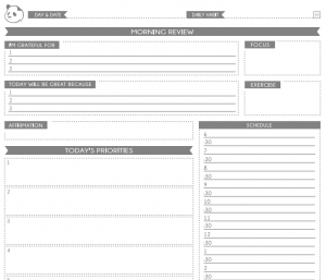 daily planner printable pdf pandaplannerscreenshot