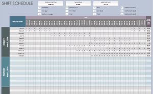 daily planner template excel free daily schedule templates for excel