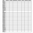 daily schedule template business time daily schedule template