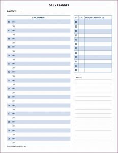 daily schedule template printable daily calendar template daily calendar template word imvttgt