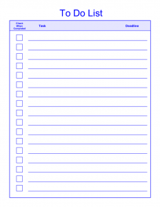 daily to do list templates free printable to do list e