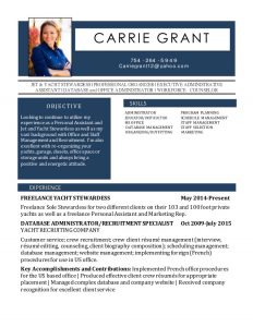 database administrator resume carrie grant resume