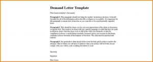 demand letter template formal demand letter template demand letter template