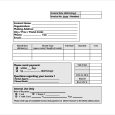 deposit slip templates sample rental invoice template