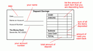 deposit slips example mb savings dep labeled