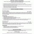 director of operations resume inventory manager resume