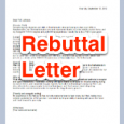 disciplinary write up form rebuttal letter journal submission