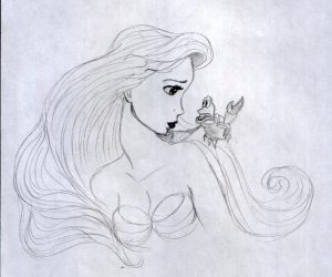 disney princess drawings my drawing of ariel disney princess
