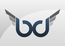 dj business card bd logo