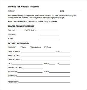 doctors excuse forms free editable invoice template pdf