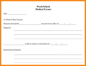 doctors note for school doctor note for school absence doctors notes