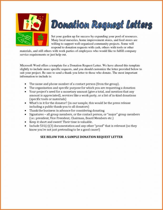 donation acknowledgement letter