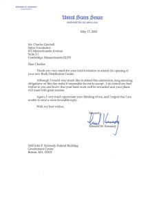 donation request letter for non profit kennedy
