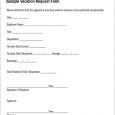donation request template sample vacation pay request form