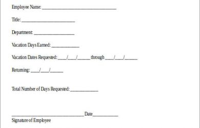 donation request template sample vacation pay request form