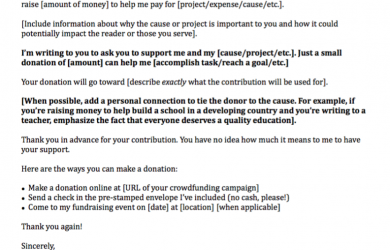 donations letter example general donation request letters x