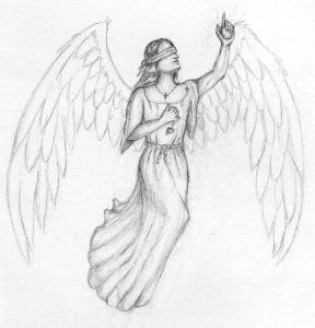 drawings of angels angel pencil drawings