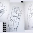 drawings of hands hands
