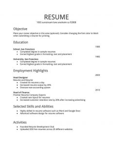 easy resume template baffaeddeb simple resume template resume templates