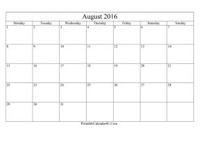 editable calendar template blank editable august calendar