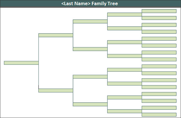 editable family tree template