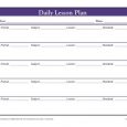 editable weekly lesson plan template secondary daily multi class period