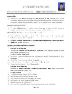 electrical engineer resume resume electrical engineer mep years exp