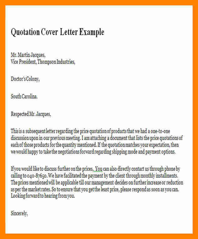 email cover letter example