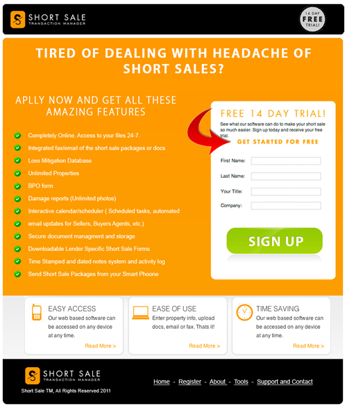 email flyer template