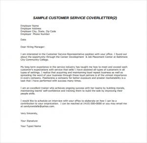 email letter format customer service email cover letter pdf template free download