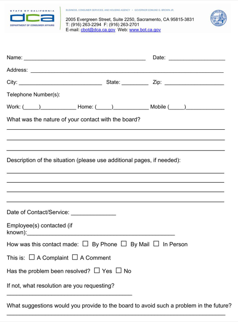 employee agreement form