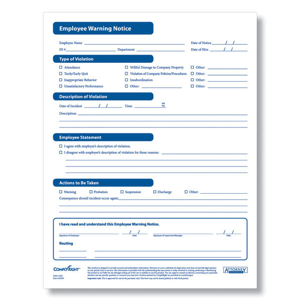 employee application forms