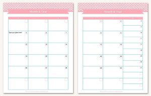 employee attendance calendar printable typable monthly calendars