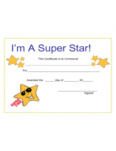 employee contract template star award certificate template l