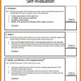 employee evaluation samples self appraisal examples self evaluation example