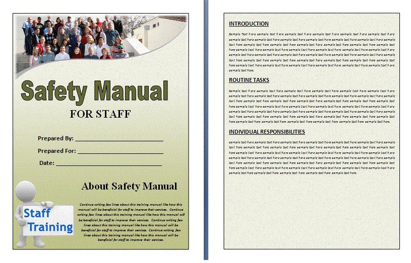 employee manual template