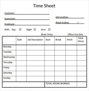employee manual template timesheet calculator template free