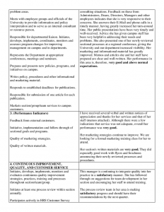 employee performance evaluation samples annual performance evaluation form