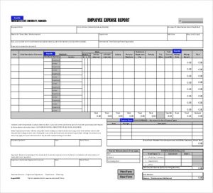 employee performance review template word employee expense report