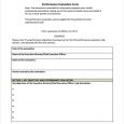 employee performance review template word simple performance evaluation form
