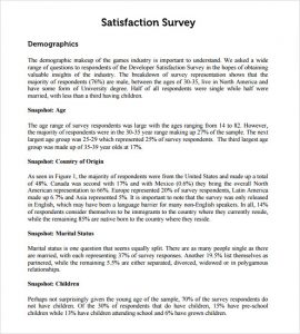employee satisfaction survey employee satisfaction survey report