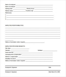 employee termination template household employee termination letter template download